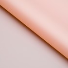 Плёнка матовая с рисунком "Амур", цвет персиковый, 60 х 60 см - Фото 2