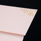 Плёнка матовая с рисунком "Амур", цвет персиковый, 60 х 60 см - Фото 3