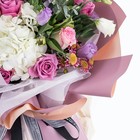 Пленка матовая для цветов, двухсторонняя «Веста», зелёный, 57×57±5% см - Фото 4