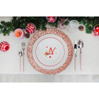 Набор столовых приборов из нержавеющей стали Magistro «Версаль», 4 предмета, цвет ручек розовый - Фото 8