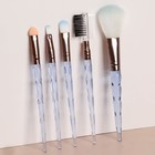 Набор кистей для макияжа «Конус», 5 предметов, МИКС - Фото 3