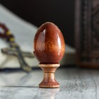 Яйцо сувенирное "Богоматерь Остробрамская", на подставке - фото 9237446