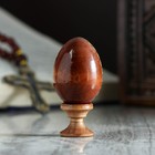 Яйцо сувенирное "Богоматерь Тихвинская", на подставке - Фото 2