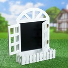 Кашпо "Окно со ставнями" 9*30*40 см - Фото 3