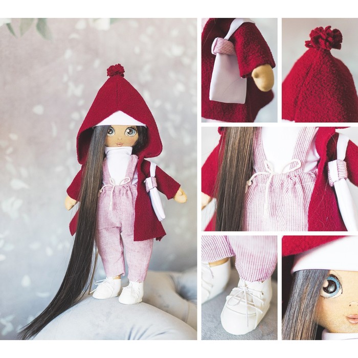Набор для шитья. Интерьерная кукла «Кэтти», 30 см - фото 1905525171
