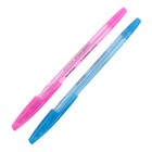 Ручка шариковая Tribase Sparkle, узел 0.7 мм, чернила синие, микс - Фото 2