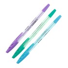 Ручка шариковая Tribase Pastel, узел 0.7 мм, чернила синие, микс - Фото 2