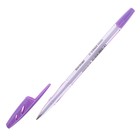 Ручка шариковая Tribase Pastel, узел 0.7 мм, чернила синие, микс - Фото 4
