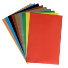 Бумага цветная А4, 10 листов, 10 цветов, Calligrata, мелованная, в папке, МИКС - Фото 12