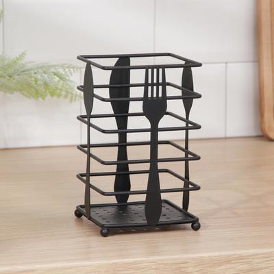 Сушилка для столовых приборов Доляна, 10×10×16 см