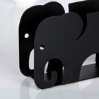 Салфетница «Слон», 14,5×4×9,5 см, цвет чёрный - Фото 4