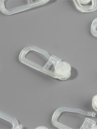 Крючок для штор, ролик с замком, 27×11 мм, белый - Фото 3