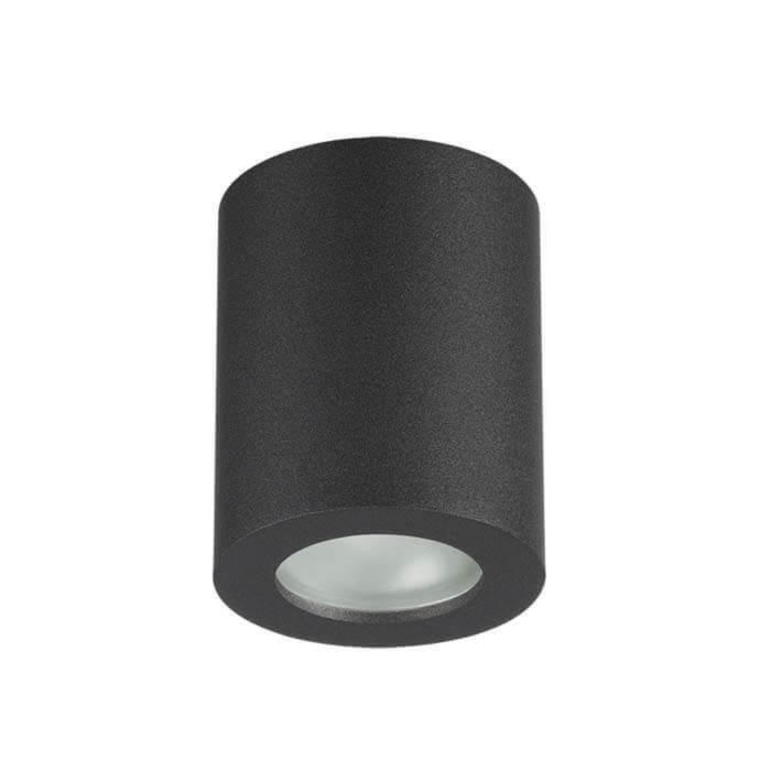 Светильник AQUANA, 1x50Вт, GU10, IP44, цвет чёрный - Фото 1