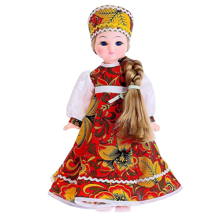 Кукла «Василина Хохлома», 45 см, МИКС - фото 1905525311