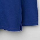 Поло мужское с длинным рукавом, цвет темно-синий, размер L (48-50) - Фото 3