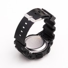 Часы наручные электронные «Космос», ремешок силикон, чёрные - Фото 2