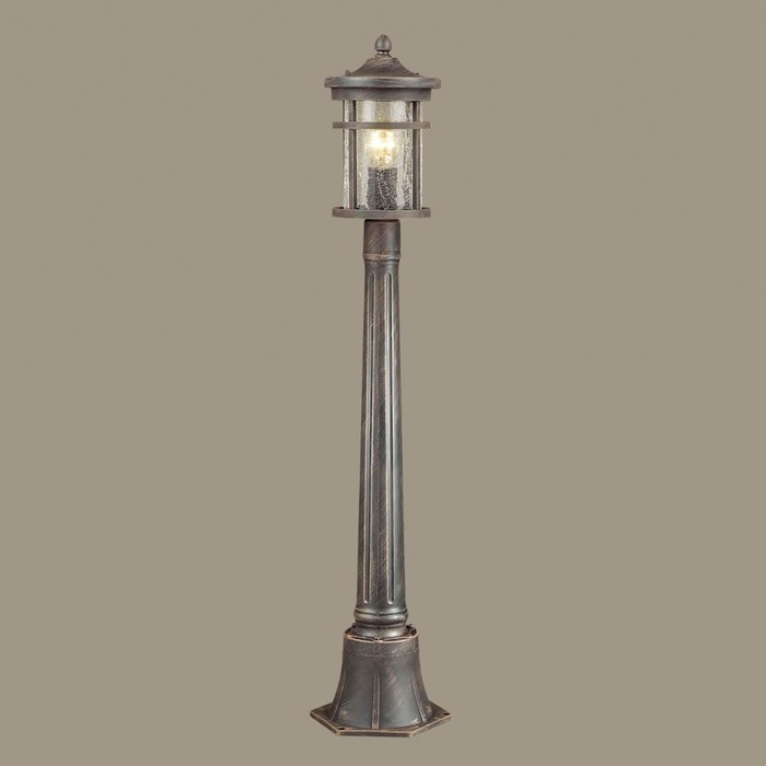 Уличный светильник 103 см VIRTA, 1x60Вт, E27, IP44, цвет чёрный - фото 1884899933