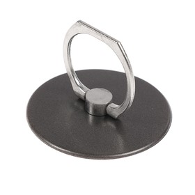 Держатель-подставка с кольцом для телефона LuazON, в форме круга, черный