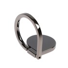 Держатель-подставка с кольцом для телефона LuazON, в форме "Капли воды", серый - Фото 1