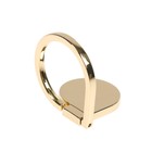 Держатель-подставка с кольцом для телефона LuazON, в форме капли воды, цвет золото - Фото 1