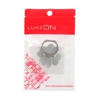 Держатель-подставка с кольцом для телефона LuazON, в форме цветка, светло-серый - Фото 4
