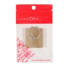Держатель-подставка с кольцом для телефона LuazON, в форме квадрата, цвет золото - Фото 4