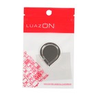 Держатель-подставка с кольцом для телефона LuazON, в форме капли воды, серебристый - Фото 4