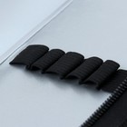 Пенал для кистей, 390 x 120 мм, 5К390 "Вдохновение", кожзам, принт анаконда, коричневый - фото 25473882