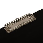 Планшет с зажимом А3, 420 х 320 мм, покрыт высококачественным бумвинилом, чёрный (клипборд) - фото 8439307