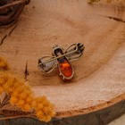 Брошь "Янтарь" жук в бронзе, цвет МИКС - Фото 2