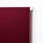 Штора рулонная, 60×180 см (с учётом креплений 3,5 см), цвет бордовый - Фото 3