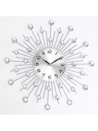 Часы настенные «Кристаллы», серия: Ажур, плавный ход, d=35 см, циферблат 13 см - Фото 4