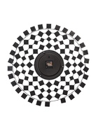 Часы настенные, серия: Ажур, "Зеркальные фигуры", d-70 см 3620918