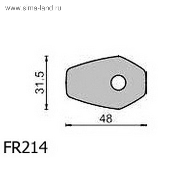 Адаптеры для установки поворотников RIZOMA, комплект, FR214B - Фото 1