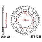 Звезда задняя, ведомая JTR1311 стальная, цепь 525, 45 зубьев 4138520 - фото 305420733