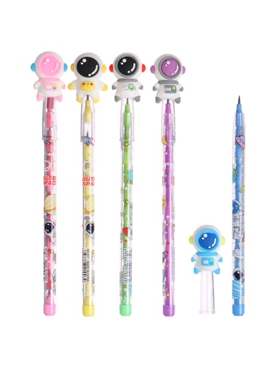 Карандаш секционный «Космонавт», чернографитный, МИКС