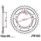 Звезда задняя, ведомая JTR823 стальная, цепь 520, 45 зубьев 4138702 - фото 305420864