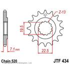 Звезда ведущая JTF434-15, F434-15, JT sprockets, цепь 520, 15 зубьев - фото 285779262