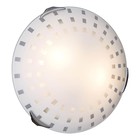 Светильник QUADRO WHITE 2x100Вт E27 хром, белый - Фото 1
