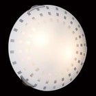 Светильник QUADRO WHITE 2x100Вт E27 хром, белый - Фото 2