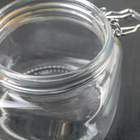 Банка стеклянная для сыпучих продуктов с бугельным замком «Оптима», 500 мл, 11,5×11×10 см, цвет МИКС - Фото 4