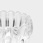 Сахарница Доляна «Любава», 250 мл, 10×10.5 см, стекло - Фото 5