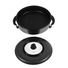 Сковорода электрическая FIRST FA-5109-2, 1500 Вт, 5 режимов, антипригарное покрытие, черная - Фото 2