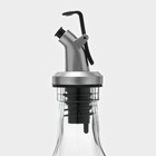 Бутылка для соусов и масла Доляна «Классик», 500 мл, 5.5×30 см, с капельным дозатором, стекло, прозрачная - Фото 7