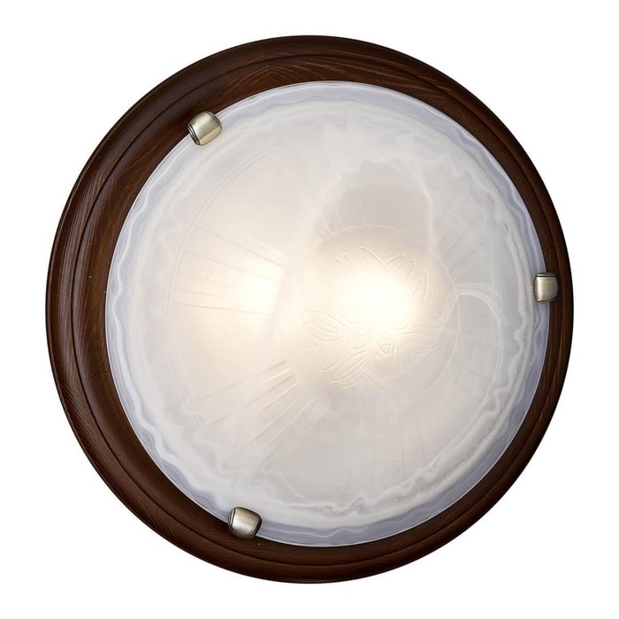 Светильник LUFE WOOD 2x100Вт E27 бронза, коричневый - Фото 1