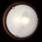 Светильник LUFE WOOD 2x100Вт E27 бронза, коричневый - Фото 4