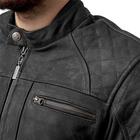 Куртка кожаная Armada, размер 2XL, чёрная - Фото 4