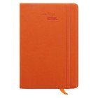 Набор с блокнотом А5, 96 листов LeonВergo Time, оранжевый (набор: 3 капиллярные ручки, наклейки, клейкая лента, текстовыделитель) - Фото 3
