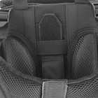 Рюкзак каркасный LeonВergo Midi №2 38*30*17, чёрный/жёлтый - Фото 6