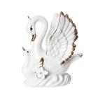 Сувенир керамика "Белая лебедь с малышом" 10,5х9х4,5 см - Фото 6